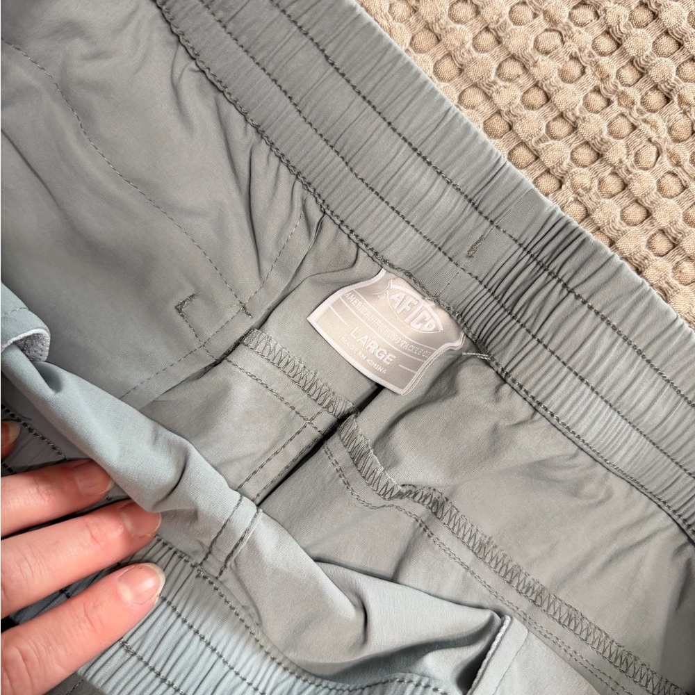 AFTCO Women's Light Gray Athletic Shorts - Picture 2 of 3